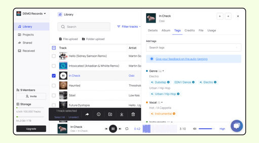 Bridge AI Music Analyzer - Reine Cramer