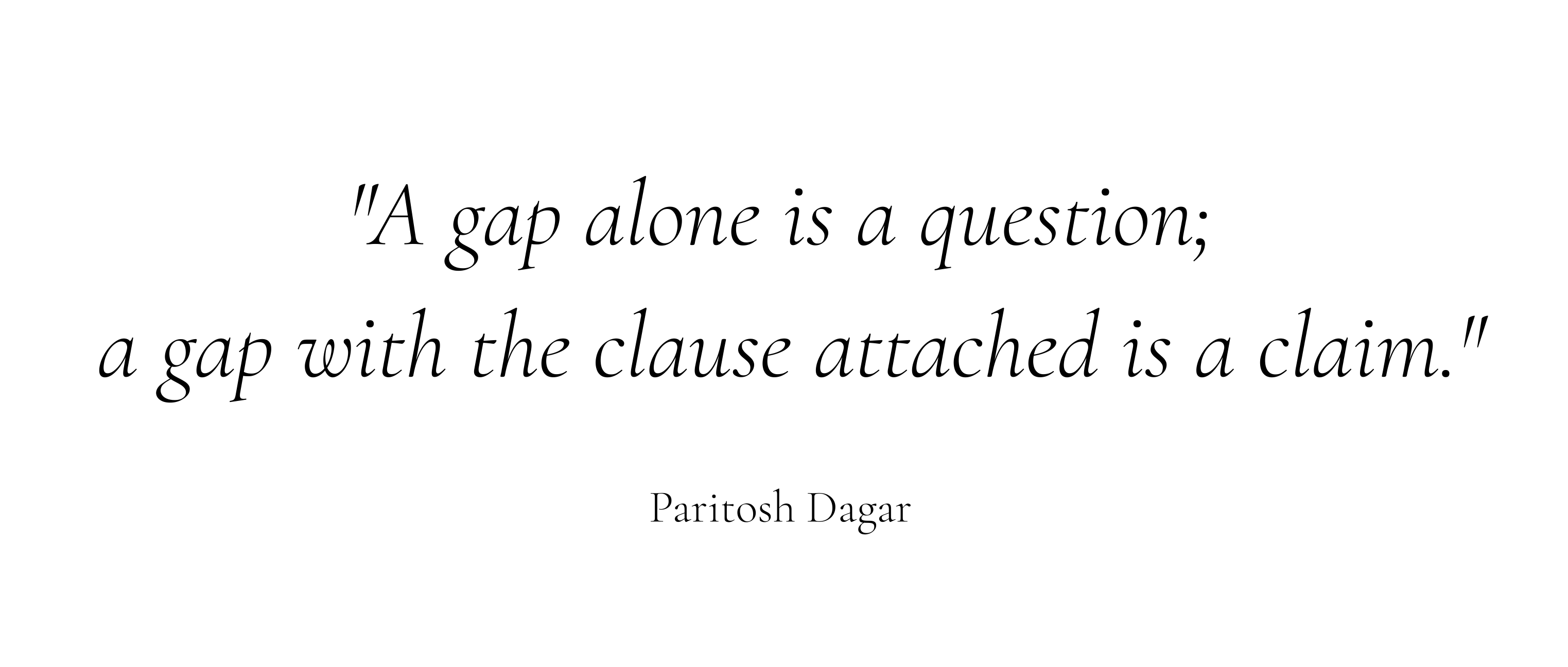 Paritosh Quote